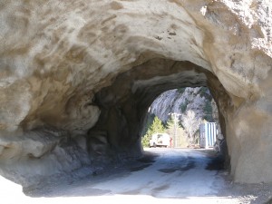 Confortement rocheux de tunnel à Miscon
